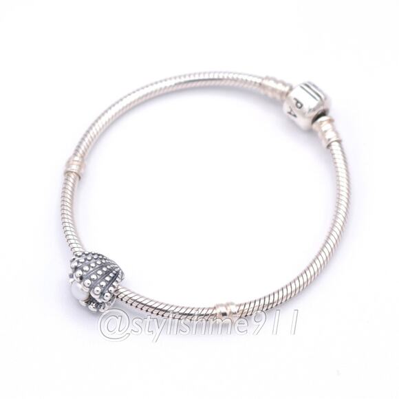 Authentic PANDORA One of a Kind Shell Charm - 791134P - Picture 4 of 12